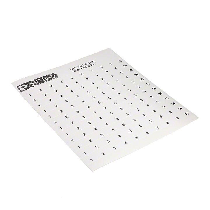 0804549:0001 Phoenix Contact  Markierungsstreifen für Klemmenblöcke